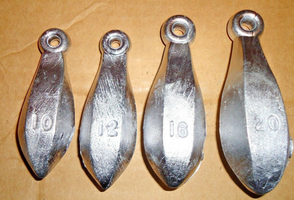 Bank Sinkers-10-20 oz. This is Where I Buy My Lead Weight Bank Sinkers –  Good Karma Fishing Tackle