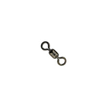 American Fishing Wire Mighty Mini Stainless Steel Crane Swivels, Size #14, 78 lb Test, Gunmetal Black, 10 pc