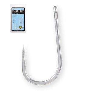 BKK KAJIKI HD Open Gap Trolling Hook | 8/0 | 3-Pack | 7X | Bright-Tin Coating | Hand Ground Point