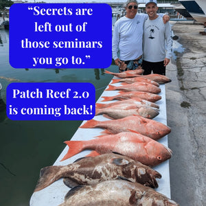 How to Fish the Patch Reef Fish Florida Keys-2.0 Nearshore/Reef 8 Week Intensive Program