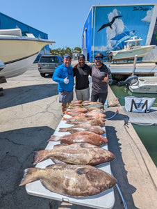 8 Week Intensive-Catch Big Mutton Snapper and Groupers in 55 ft-190 ft.
