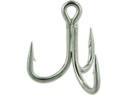 Replacement Hooks for Trolling Plugs-Owner American 5666-149 Stinger-66 Treble Hook, Size 4/0, Short Shank, 4X