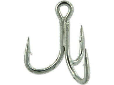 Replacement Hooks for Trolling Plugs-Owner American 5666-149 Stinger-66 Treble Hook, Size 4/0, Short Shank, 4X