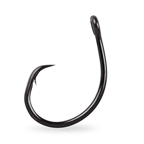Mustad UltraPoint Demon Wide Gap Perfect in-Line Circle 1 Extra Fine Wire  Hook | For Catfish, carp, bluegill to Tuna | Saltwater or Freshwater  Fishing