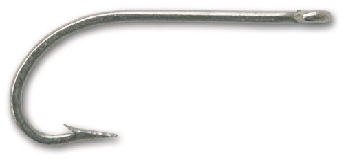 Mustad 3407 Classic O'Shaughnessy Forged Ringeyed Fishing Hooks (100-Pack), Size 8/0