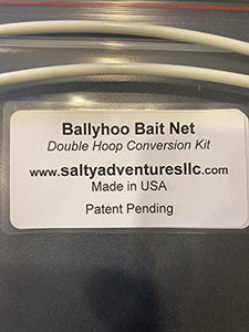 Build Your Own Ballyhoo Bait Net - Double Hoop Conversion Kit