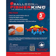 Balloon Fisher King 400 Pro Pack with 5 balloon clips and 10 5 inch balloons