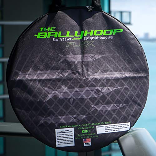The BallyHoop - Flex Collapsible Fishing Hoop Net to Catch Live Bait