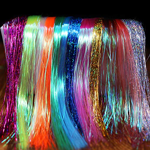 Elllv Luminous Holographic Flashabou Colorful Sea Jigging Lure Making  Material Fly Fishing Tying Crystal Flash Tinsel - Fishing Lures - AliExpress