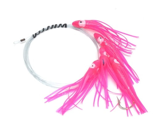 Dolphin-Tuna-Magnet Saltwater Daisy Chain W/Cedar Chaser